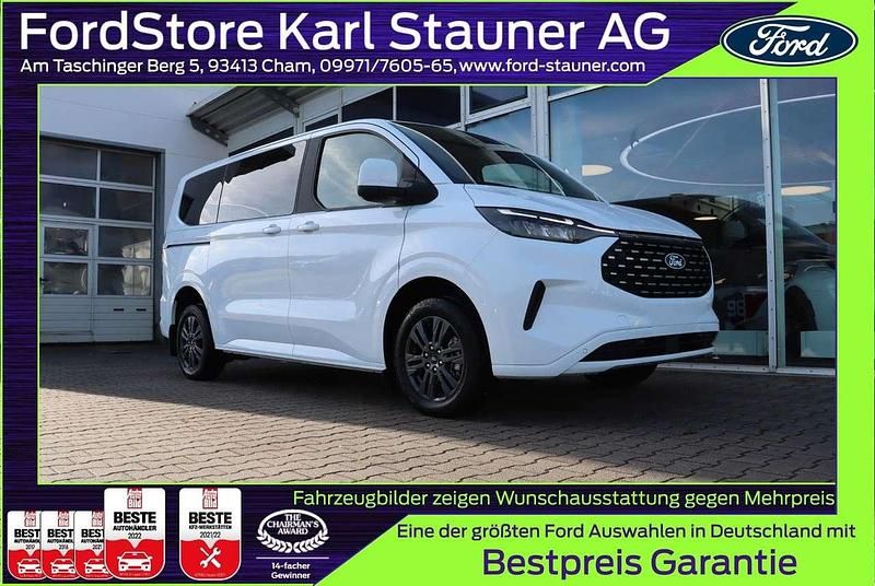 Weiß Neu 2025 Ford Tourneo Custom Titanium Van / Kleinbus | 53.780 € (Superpreis) - Bild 1/4
