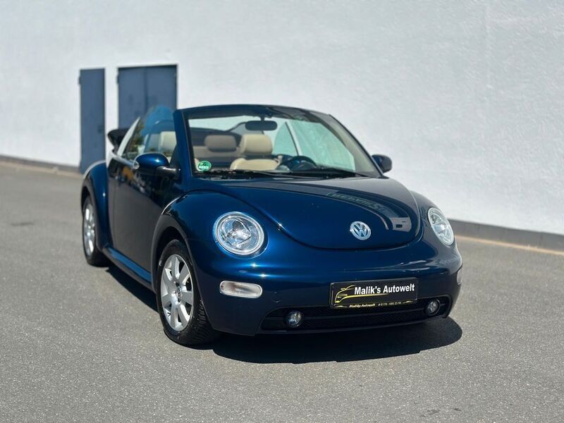 Blau Gebraucht 2003 VW Beetle Highline Cabrio | 3.380 € (Guter Preis) - Bild 1/2