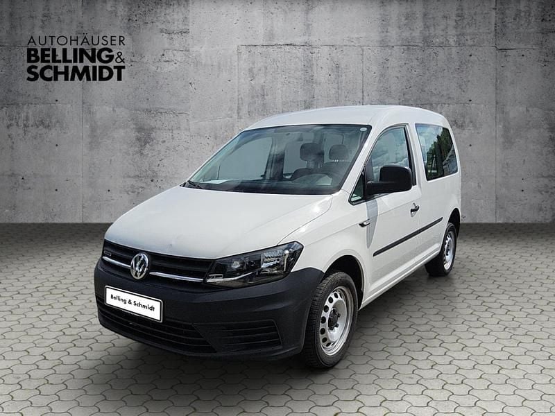 Gebraucht VW Caddy Basis 122 PS (89 kW) 2019 Weiß Van / Kleinbus