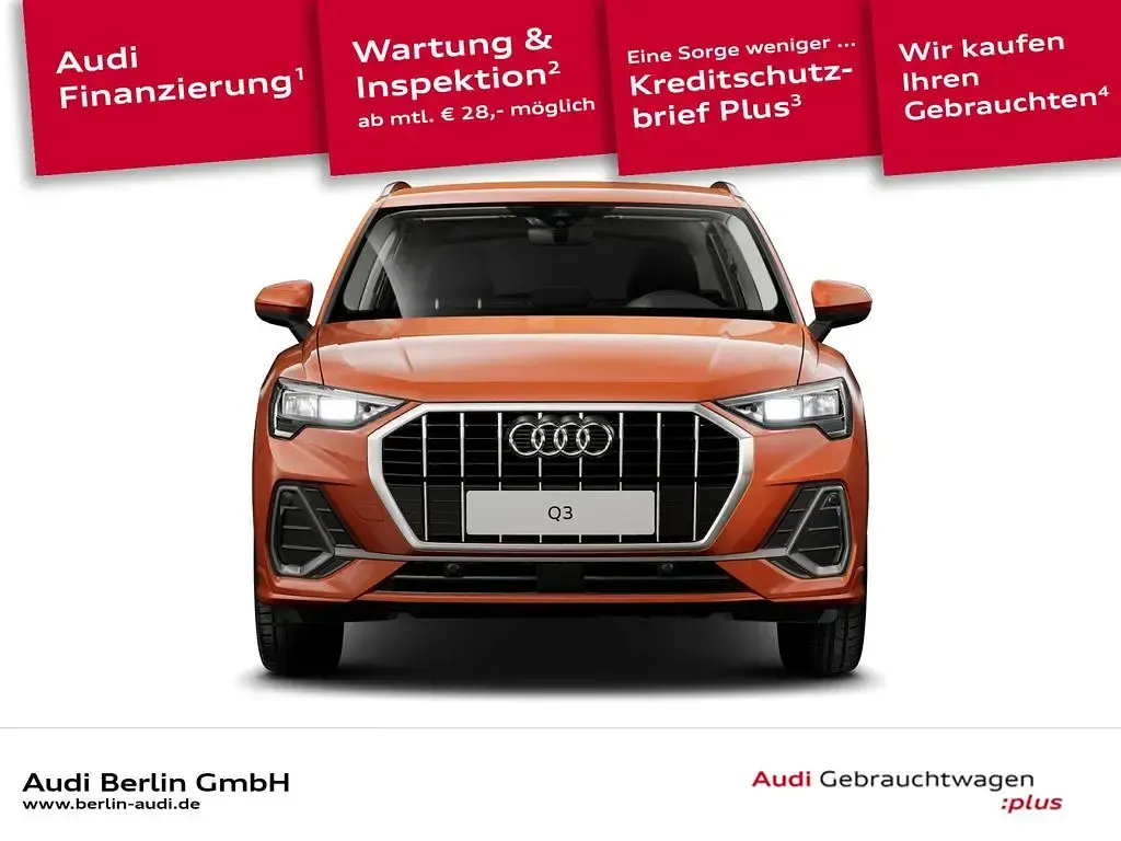 Gebraucht Audi Q3 S-Line 150 PS (110 kW) 2025 Pulsorange SUV