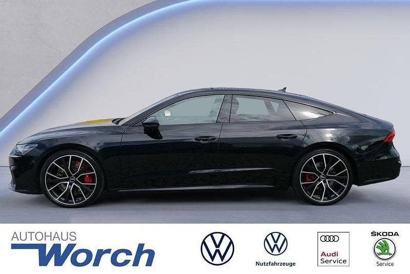 Mythosschwarz metallic Gebraucht 2022 Audi S7 Sport Kleinwagen | 64.949 € - Bild 1/4