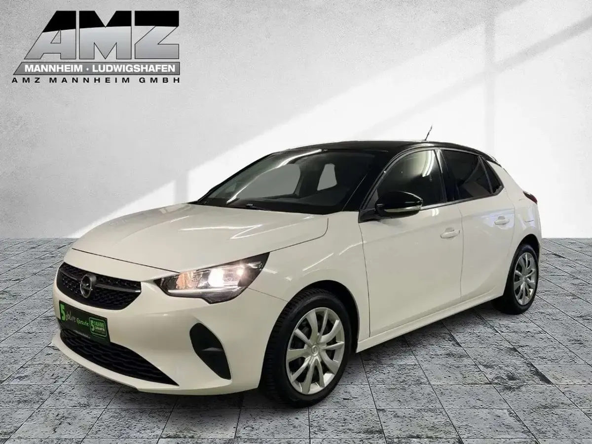 Gebraucht Opel Corsa Edition 101 PS (74 kW) 2023 Jade weiss/arktis weiss Kleinwagen