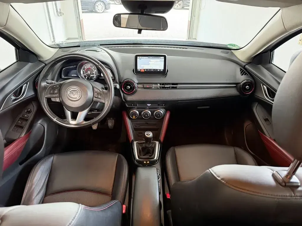 Gebraucht Mazda CX-3 Sports-Line 105 PS (77 kW) 2016 Arctic white cle SUV