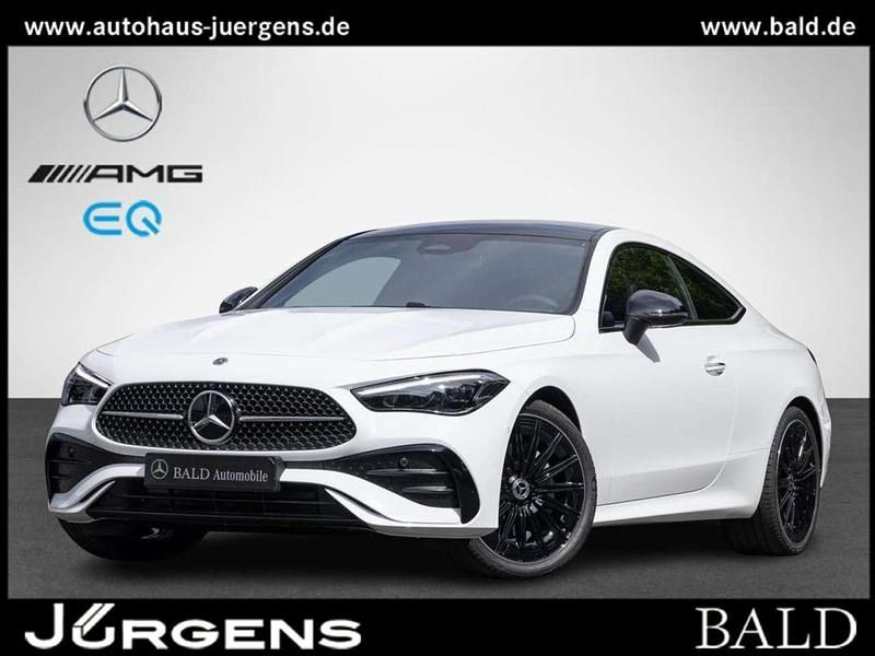 Weiss unilack polarweiss Gebraucht 2025 Mercedes CLE220 AMG Coupé | 61.880 € (Teuer) - Bild 1/4