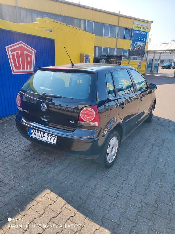 Gebraucht VW Polo 69 PS (50 kW) 2007 Schwarz Kleinwagen