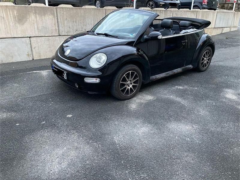 Schwarz Gebraucht 2003 VW Beetle Cabrio | 1.500 € (Guter Preis) - Bild 1/4