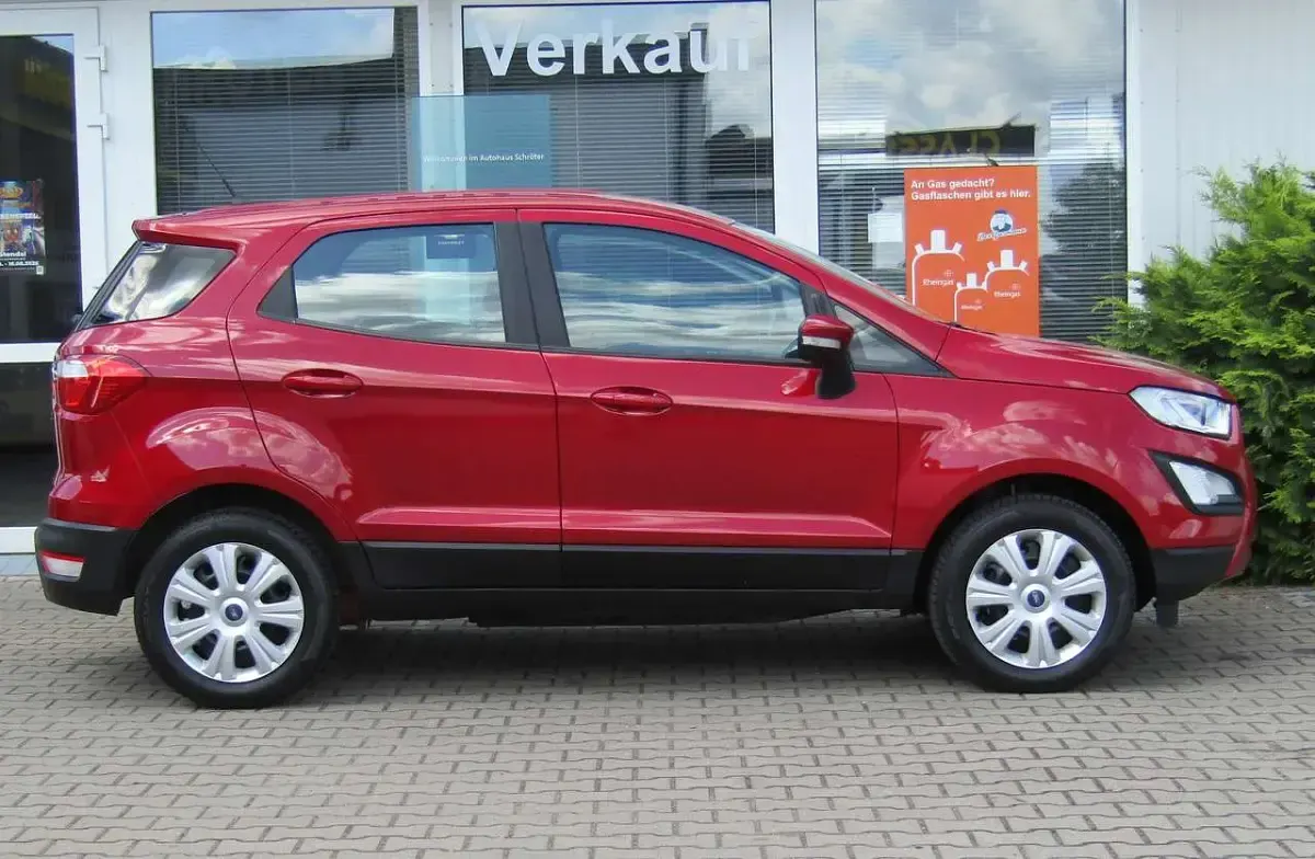 Gebraucht Ford Ecosport Cool & Connect 101 PS (74 kW) 2021 Rot SUV