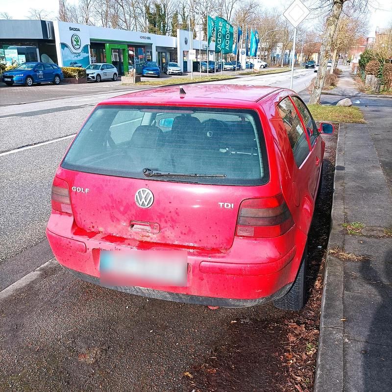 Gebraucht VW Golf IV 90 PS (66 kW) 1999 Rot Kleinwagen