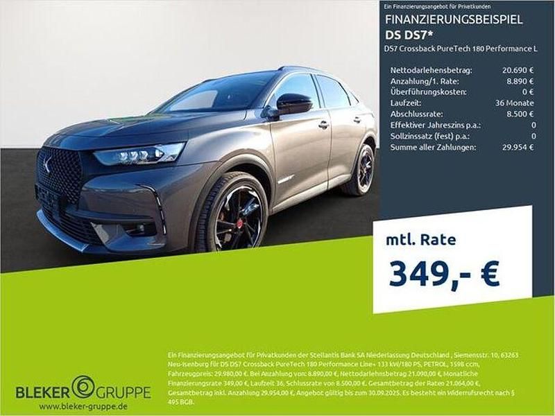 Grau Gebraucht 2022 DS Automobiles DS4 Crossback SUV | 26.380 € (Fairer Preis) - Bild 1/3