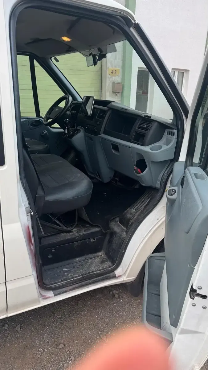 Gebraucht Ford Transit 101 PS (74 kW) 2012 Weiß Van / Kleinbus