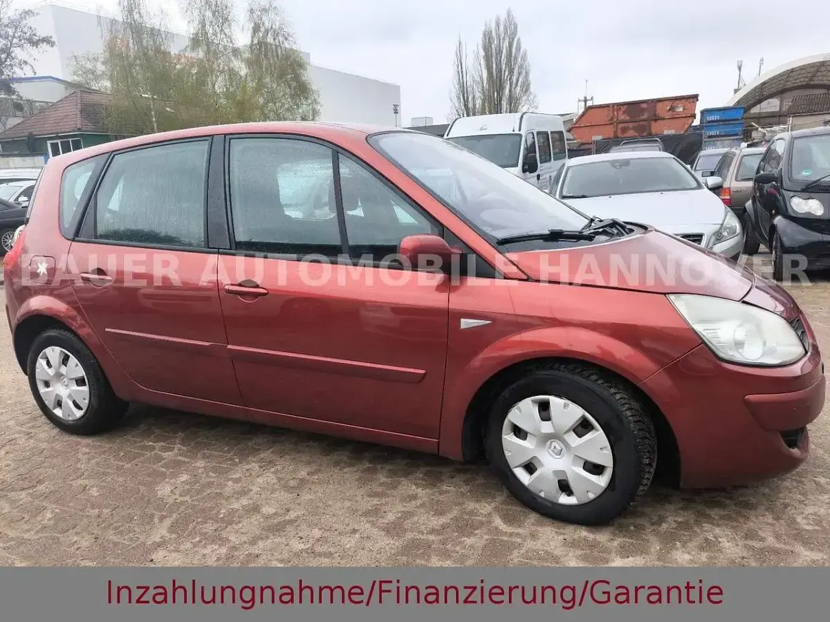 Gebraucht Renault Scénic II Avantage 111 PS (81 kW) 2008 Rot pavot Van / Kleinbus