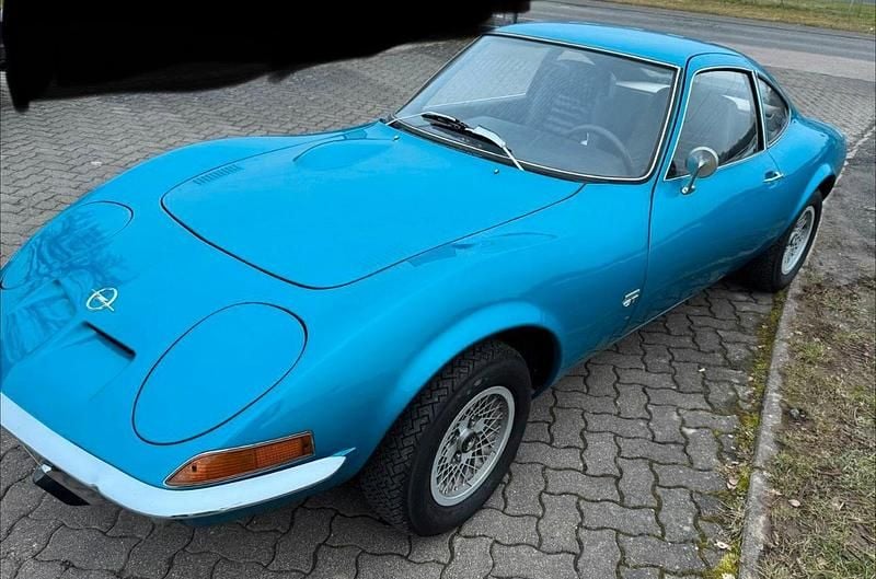 Gebraucht Opel GT 90 PS (66 kW) 1970 Blau Coupé