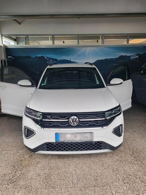Weiß Gebraucht 2025 VW T-Cross R-line SUV | 29.950 € (Teuer) - Bild 1/1