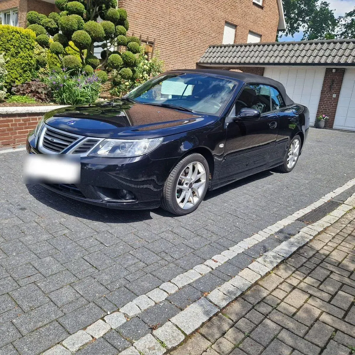 Gebraucht Saab 9-3 Cabriolet 179 PS (131 kW) 2009 Schwarz Cabrio