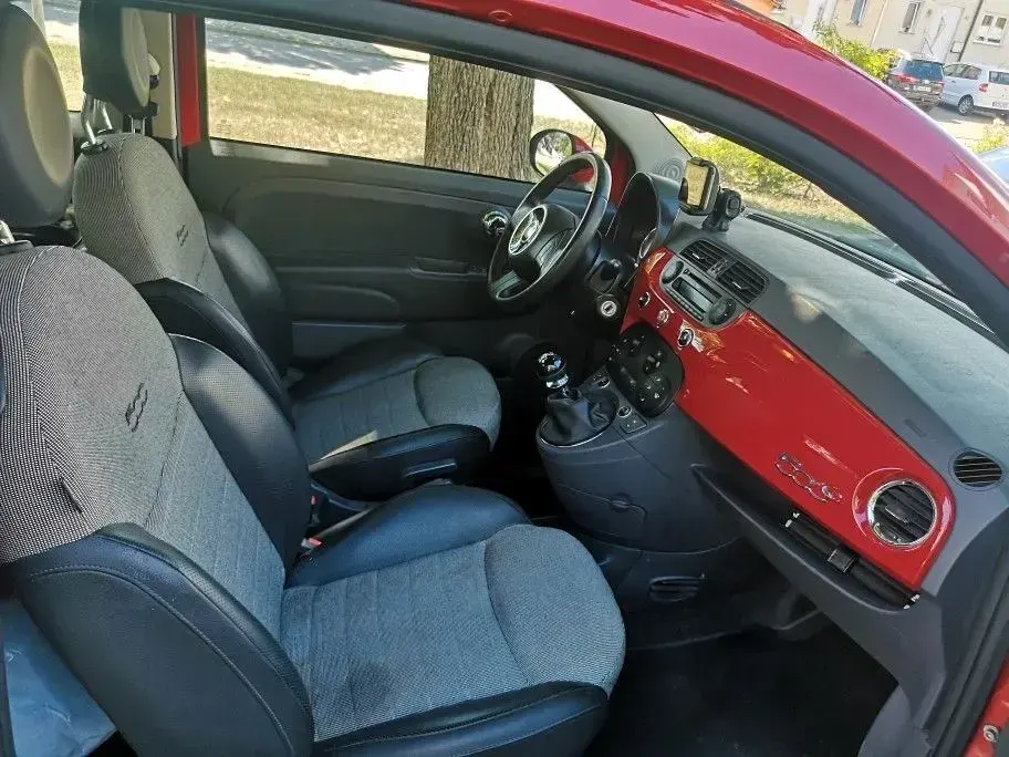 Gebraucht Fiat 500C Lounge 101 PS (74 kW) 2012 Rot Cabrio