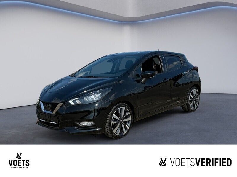 Schwarz Gebraucht 2022 Nissan Micra Tekna Kleinwagen | 15.388 € (Fairer Preis) - Bild 1/4