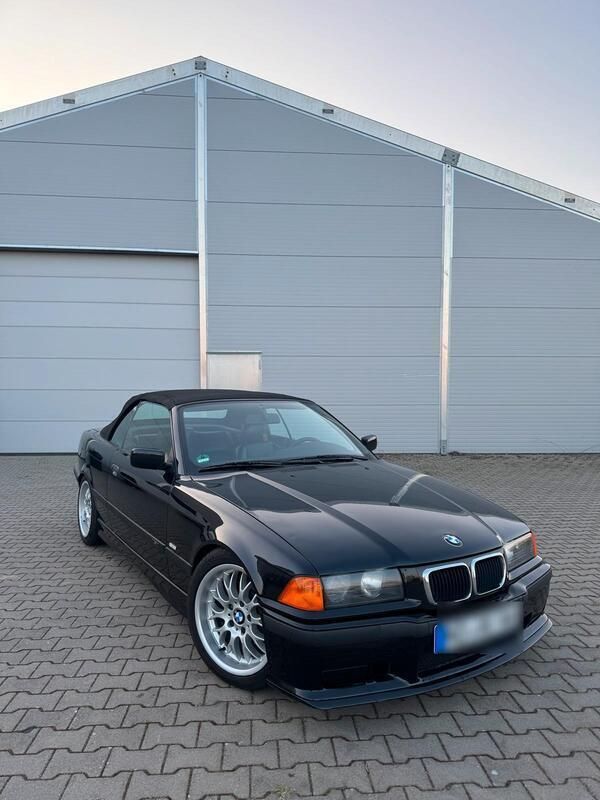 Schwarz Gebraucht 1998 BMW 320 Cabriolet M Sport Cabrio | 6.999 € (Superpreis) - Bild 1/4