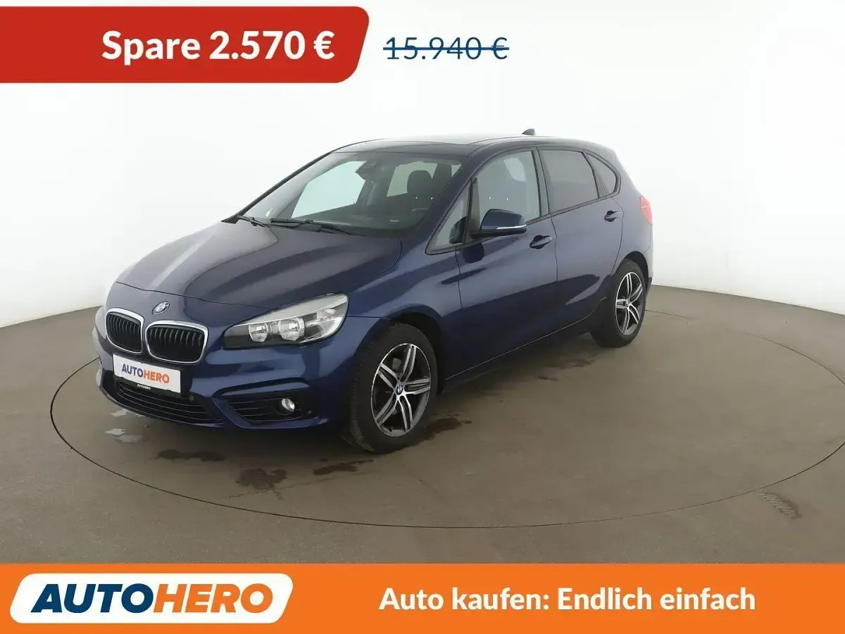 Gebraucht BMW 218 Active Tourer Sport Line 136 PS (100 kW) 2015 Van / Kleinbus