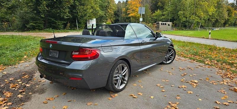 Gebraucht BMW 220 M Sport 184 PS (135 kW) 2015 Silber Cabrio