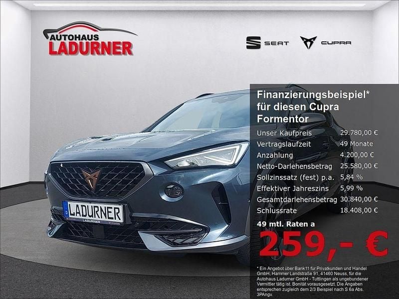 Gebraucht Cupra Formentor Basis 150 PS (110 kW) 2023 Grau SUV