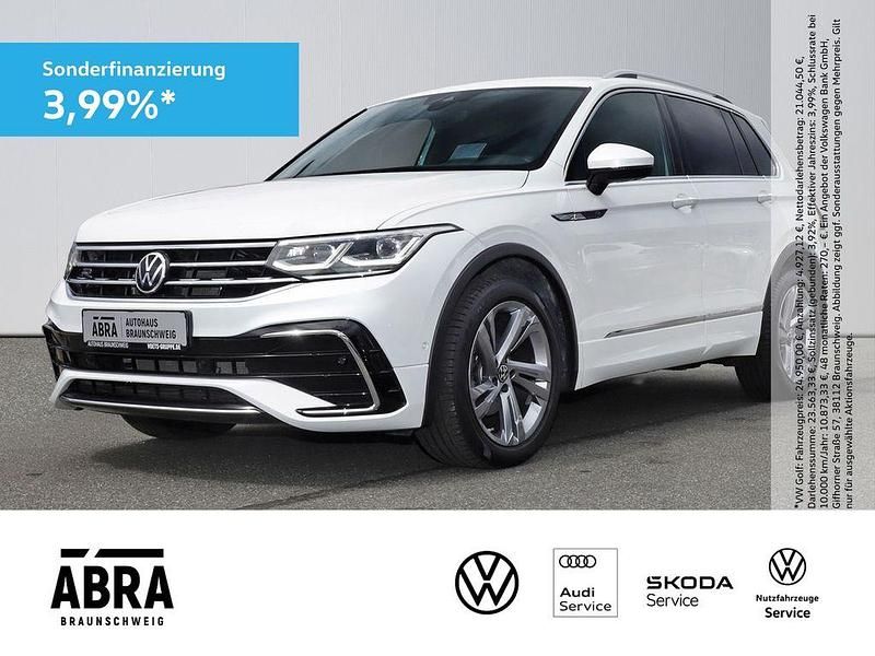 Weiß Gebraucht 2021 VW Tiguan R-line SUV | 26.880 € (Fairer Preis) - Bild 1/4