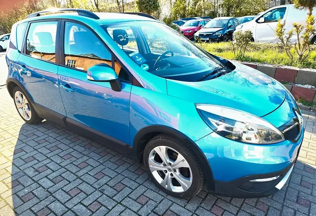 Gebraucht Renault Scénic III Initiale Paris 116 PS (85 kW) 2014 Blau Van / Kleinbus
