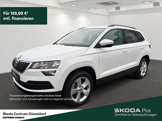 Weiß Gebraucht 2021 Skoda Karoq Business Line SUV | 19.140 € (Guter Preis) - Bild 1/3
