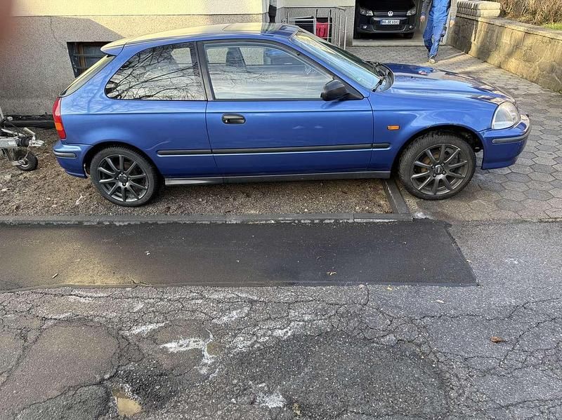 Gebraucht Honda Civic LS 75 PS (55 kW) 1997 Blau Coupé