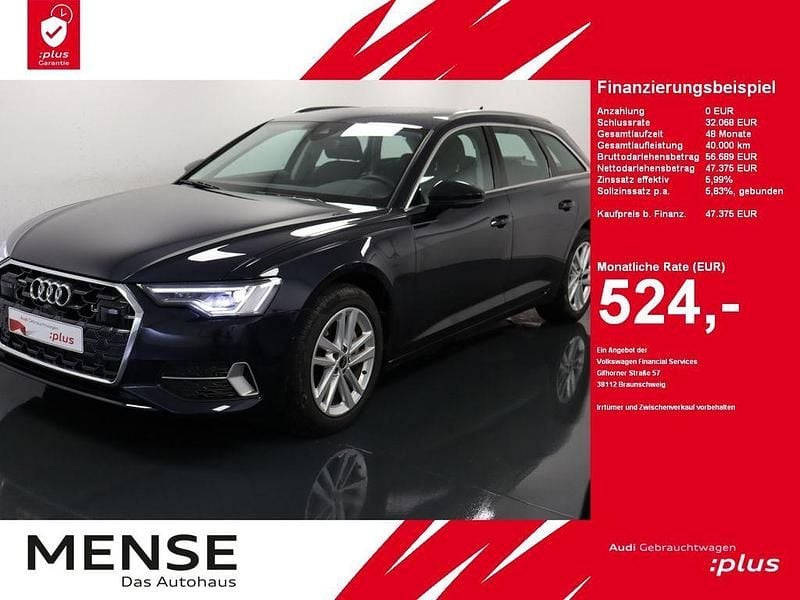 Firmamentblau metallic Gebraucht 2025 Audi A6 Advanced Plus Kombi | 47.375 € (Guter Preis) - Bild 1/4