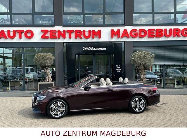 Rubellitrot metalliclack Gebraucht 2019 Mercedes E450 Avantgarde Cabrio | 49.550 € - Bild 1/4