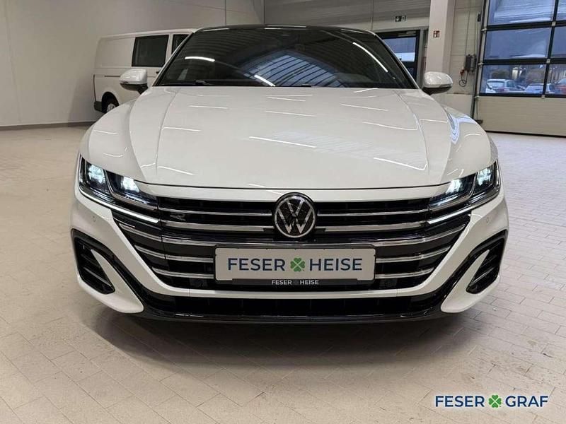 Gebraucht VW Arteon R-line 280 PS (205 kW) 2022 Oryxweiß perlmutteffekt Coupé