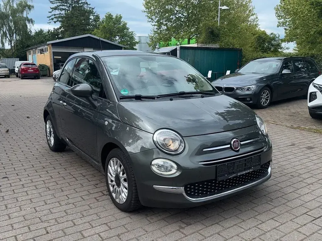 Gebraucht Fiat 500 Lounge 69 PS (50 kW) 2017 Grau Kleinwagen