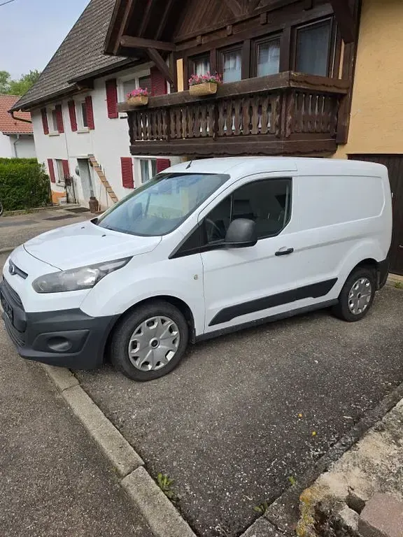 Gebraucht Ford Transit Connect 101 PS (74 kW) 2014 Weiß Van / Kleinbus