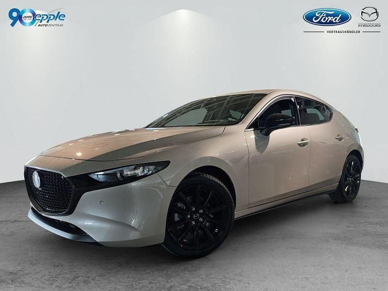 Platinum quartz Neu 2025 Mazda 3 Homura-Line Limousine | 27.490 € - Bild 1/4