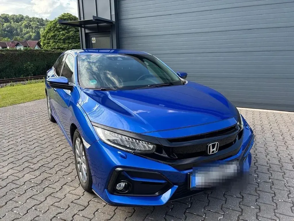 Gebraucht Honda Civic Elegance 126 PS (92 kW) 2021 Blau Limousine