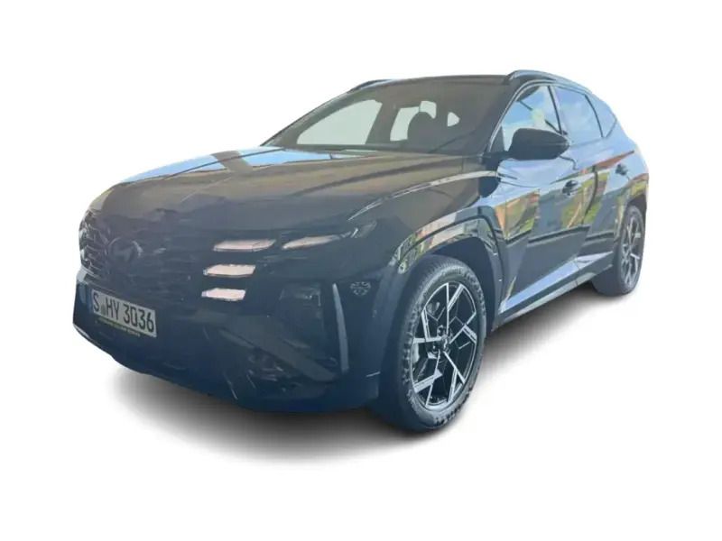 Schwarz Gebraucht 2025 Hyundai Tucson N Line SUV | 41.989 € (Teuer) - Bild 1/4