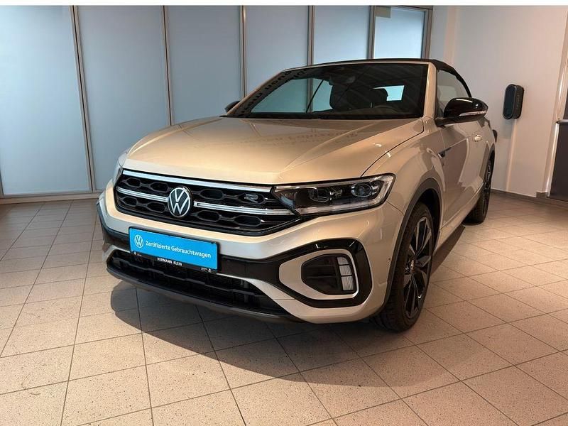 Gebraucht VW T-Roc Cabriolet R-line 150 PS (110 kW) 2023 Silber Cabrio