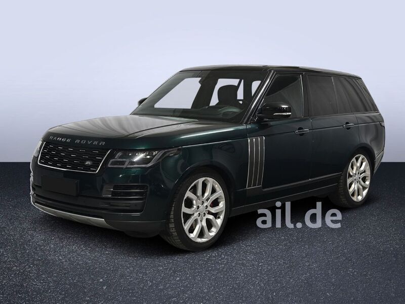 Grün Gebraucht 2019 Land Rover Range Rover SVAutobiography Dynamic Black SUV | 74.899 € (Etwas zu teuer) - Bild 1/4