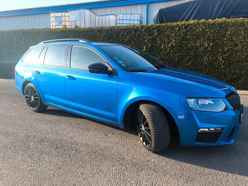 Gebraucht Skoda Octavia RS 184 PS (135 kW) 2016 Blau Kleinwagen