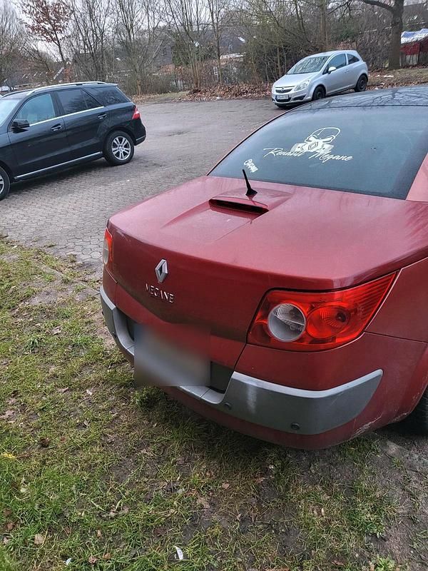 Gebraucht Renault Mégane Cabriolet 135 PS (99 kW) 2005 Rot Cabrio
