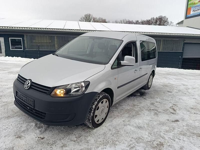 Gebraucht VW Caddy Maxi Trendline 102 PS (75 kW) 2012 Silber Van / Kleinbus