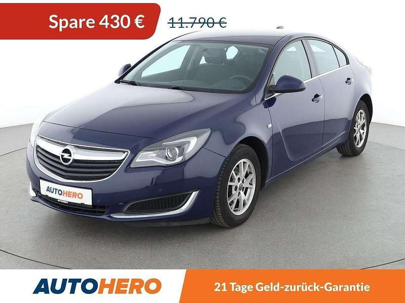 Blau Gebraucht 2017 Opel Insignia Business Edition Limousine | 11.360 € (Fairer Preis) - Bild 1/3