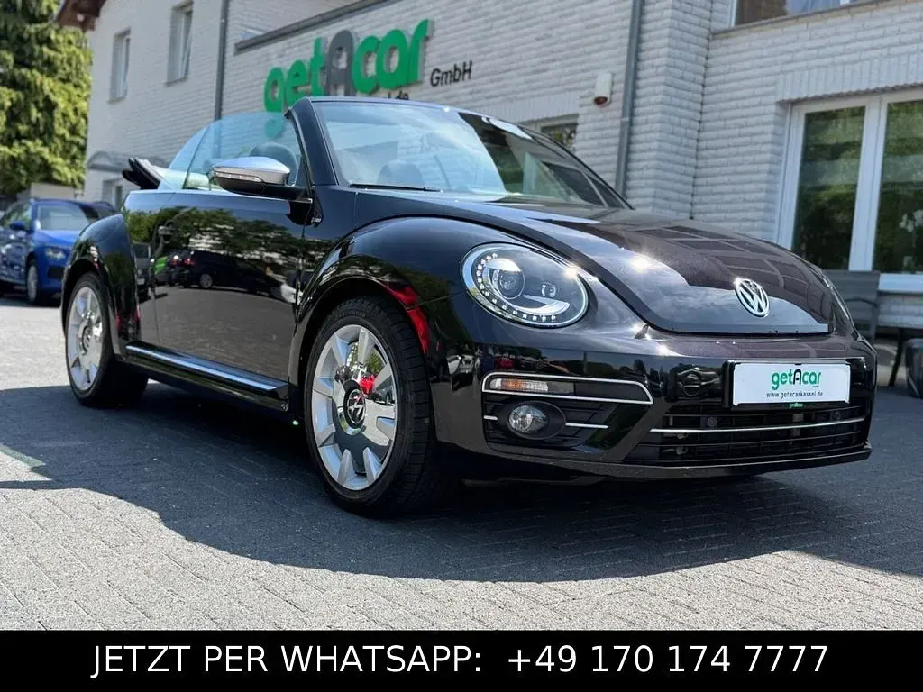 Gebraucht VW Beetle Cabriolet Design 105 PS (77 kW) 2018 Schwarz Cabrio