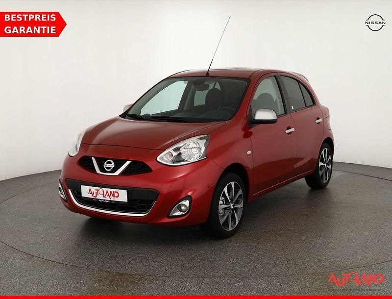 Rot Gebraucht 2017 Nissan Micra N-TEC Kleinwagen | 12.990 € (Teuer) - Bild 1/4