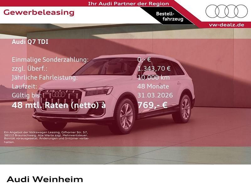 Neu Audi Q7 286 PS (210 kW) 2026 Weiß SUV
