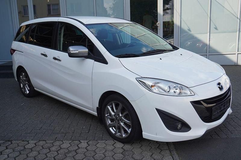 Weiß Gebraucht 2014 Mazda 5 Sendo Van / Kleinbus | 5.990 € (Guter Preis) - Bild 1/4