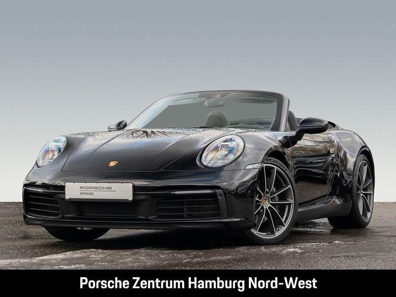 Schwarz Gebraucht 2024 Porsche 911 Carrera 4 Cabriolet Cabrio | 136.200 € (Superpreis) - Bild 1/4