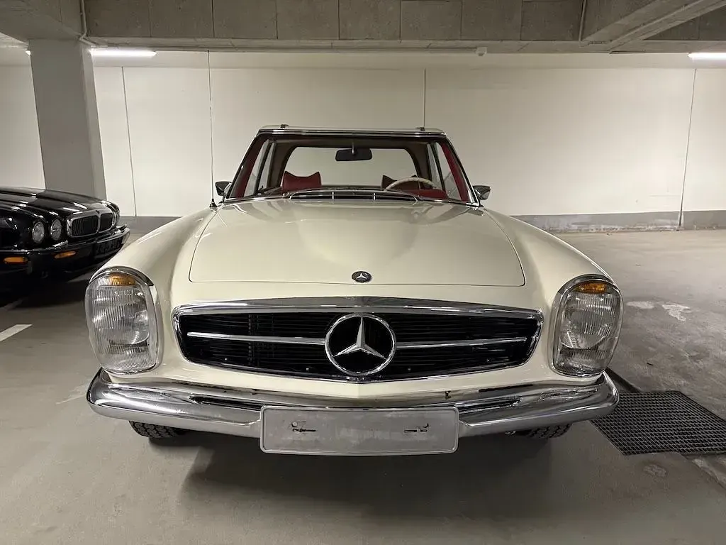 Gebraucht Mercedes SL280 170 PS (125 kW) 1969 Weiß uni 050 Cabrio