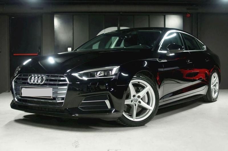 Schwarz Gebraucht 2019 Audi A5 Sportback Comfort Limousine | 24.700 € (Guter Preis) - Bild 1/4