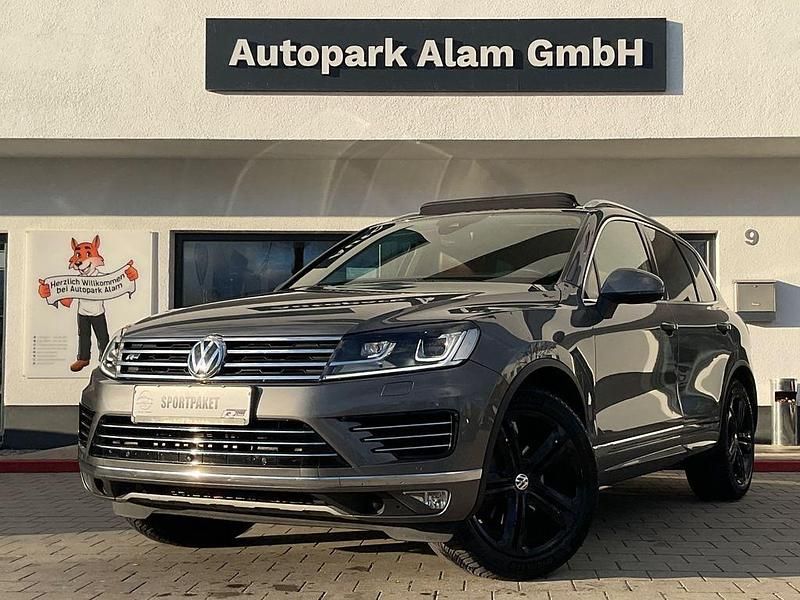 Grau Gebraucht 2017 VW Touareg Exclusive SUV | 24.999 € (Fairer Preis) - Bild 1/4